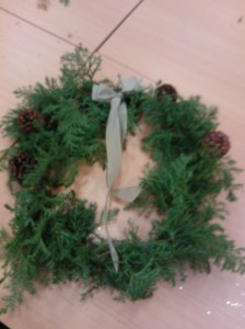 Door decoration, made by me!