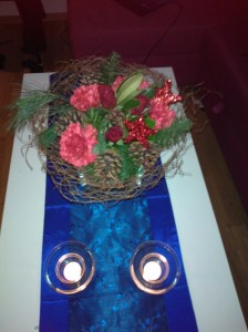 Flowers from a friend who was traveling and had no use for them :)