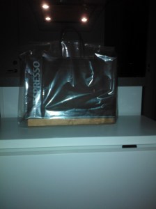 Rain cover for paper bags