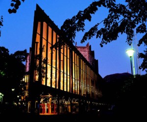 Grieghallen, where the Competition was held.