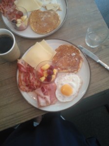 Breakfast platter at Renaa