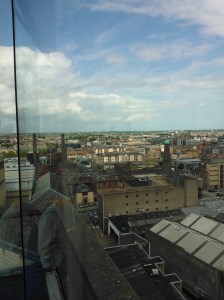 View from the sky bar