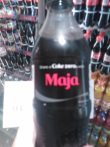 Share a coke with Maja