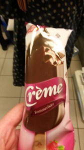 I got an ice cream in the end!