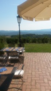 The view at breakfast