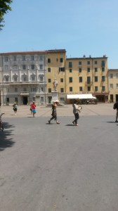 The town has many lovely Piazzas