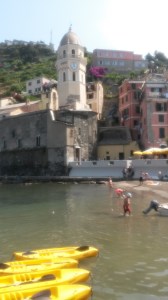 Swimming in Vernazzo