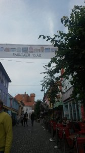 The street known as "the colored street" is 10 years old!