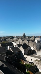 View of Galway from top of shopping centre