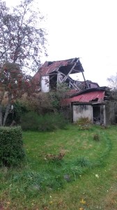 Run down barn