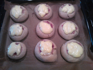 My version of Fastelavn buns. They might not look like a work of art, but they tasted great.